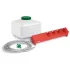 Kit abreuvoir automatique pour volailles rouge