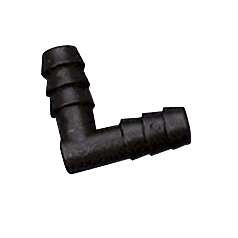 Raccord  en plastique noir