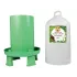Abreuvoirs écologiques : Capacité de votre abreuvoir:12 litres avec cylindre (12 poules)