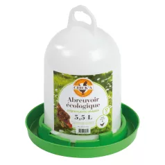 Abreuvoirs écologiques pour volaille