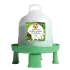 Abreuvoirs écologiques vert et blanc pour volailles : Capacité de votre abreuvoir:6 litres avec cylindre (6 poules)
