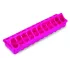 Mangeoire linéaire en plastique : Couleur:Rose, Dimensions:40 cm