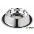 Gamelle inox pour chien : Dimension:Ø 150 mm