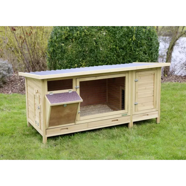 Clapier pour rongeur XXL en bois