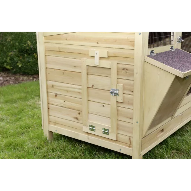 Clapier pour rongeur XXL en bois