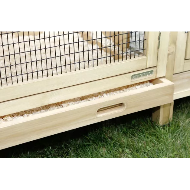 Clapier pour rongeur XXL en bois