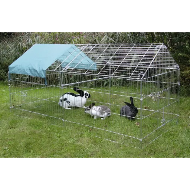 Pack clapier Norvège abri et enclos pour lapins Pack clapier Norvège abri et enclos pour lapins
