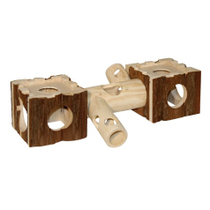 Jouet en bois pour petits rongeurs