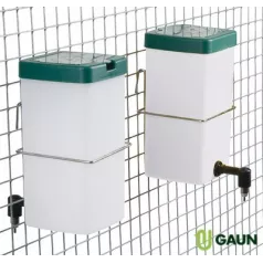 Abreuvoir pipette avec bouteille d'un litre Abreuvoir pipette avec bouteille d'un litre
