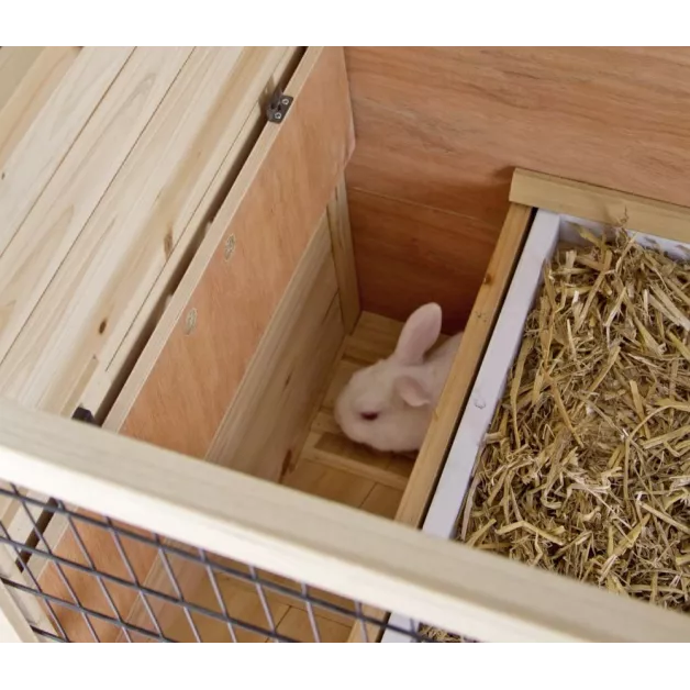 Cage intérieure en bois pour rongeurs