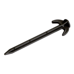 Piquet de rechange double pointe pour filet volailles noir