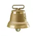 Cloche alpine en laiton : Taille:Ø 50 mm - H 35 mm
