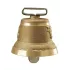 Cloche alpine en laiton : Taille:Ø 57 mm - H 40 mm