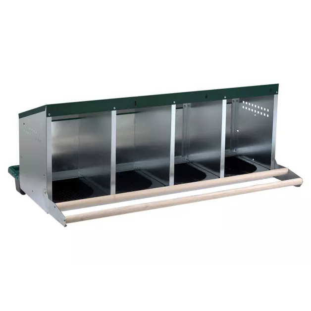 Pondoir avec fond et double perchoir Gaun