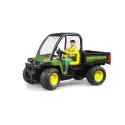 Gator 855D Bruder John Deere vert et jaune avec chauffeur