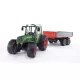 Tracteur jouet Bruder Fendt 209S avec remorque vert et rouge 02104