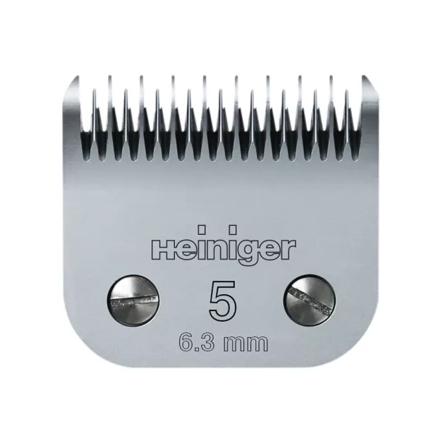 Têtes de coupe Heiniger numéro 4, 5, 7, 7F, 10 et 40 pour la tonte des petits animaux. Compatible avec Oster.