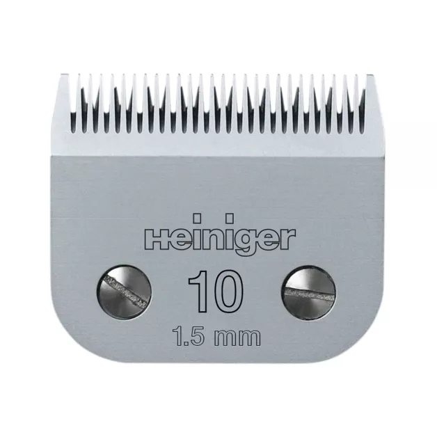 Têtes de coupe Heiniger numéro 4, 5, 7, 7F, 10 et 40 pour la tonte des petits animaux. Compatible avec Oster.