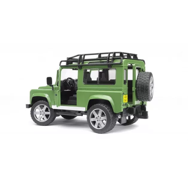 Jeep Land Rover Defender avec van et cheval jouet Bruder 02592 Jeep Land Rover Defender avec van et cheval jouet Bruder 02592
