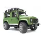 Jeep Land Rover Defender avec van et cheval jouet Bruder 02592