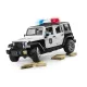 Jeep de police Wrangler Unlimited avec policier jouet Bruder 02526