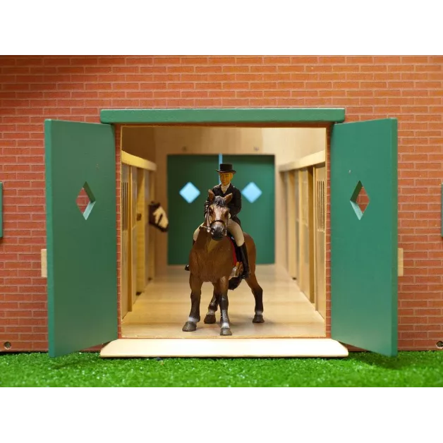 Ecurie avec boxes pour chevaux jouet Kids Globe Farming Ecurie avec boxes pour chevaux jouet Kids Globe Farming