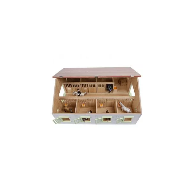 Ecurie avec boxes pour chevaux jouet Kids Globe Farming Ecurie avec boxes pour chevaux jouet Kids Globe Farming