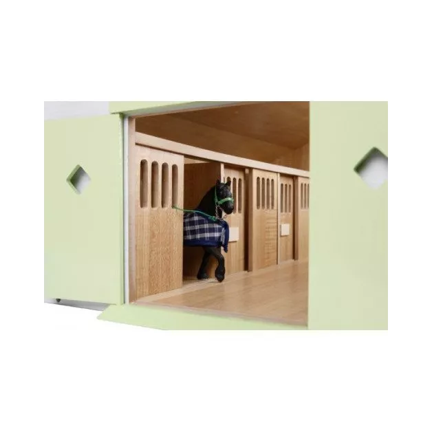 Ecurie avec boxes pour chevaux jouet Kids Globe Farming Ecurie avec boxes pour chevaux jouet Kids Globe Farming