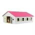 Ecurie avec boxes pour chevaux jouet Kids Globe Farming : Modèle:Ecurie 7 boxes rose