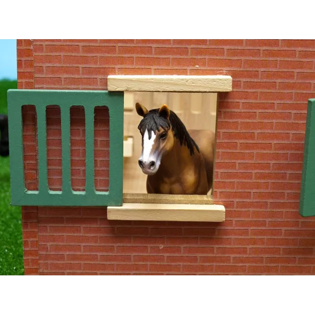 Ecurie avec boxes pour chevaux jouet Kids Globe Farming Ecurie avec boxes pour chevaux jouet Kids Globe Farming