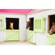 Ecurie avec boxes pour chevaux jouet Kids Globe Farming