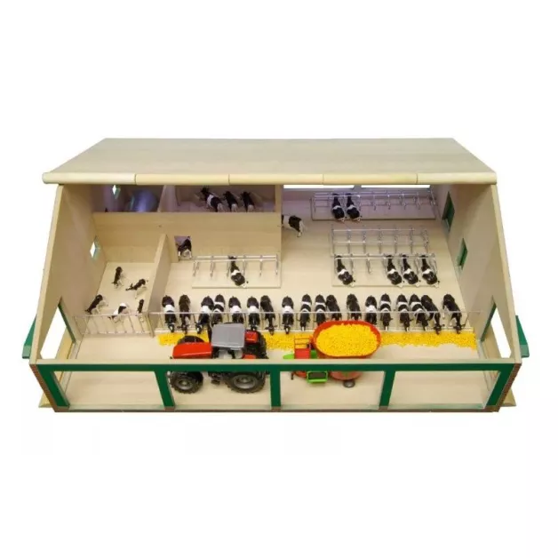 Fermes en bois avec loges, stabulations et hangar Kids Globe