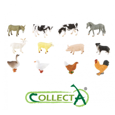 Animaux de la ferme - pack de 12 pièces