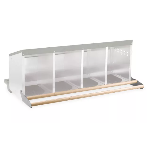 Perchoir en bois pour pondoir extérieur