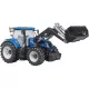 Tracteur jouet Bruder New Holland T7.315 bleu 03120