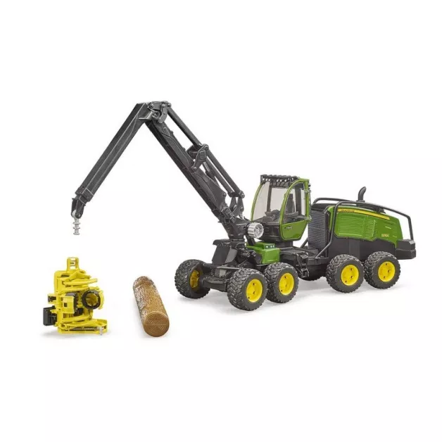 Jouet Bruder abatteuse et transporteur forestier John Deere Jouet Bruder abatteuse et transporteur forestier John Deere