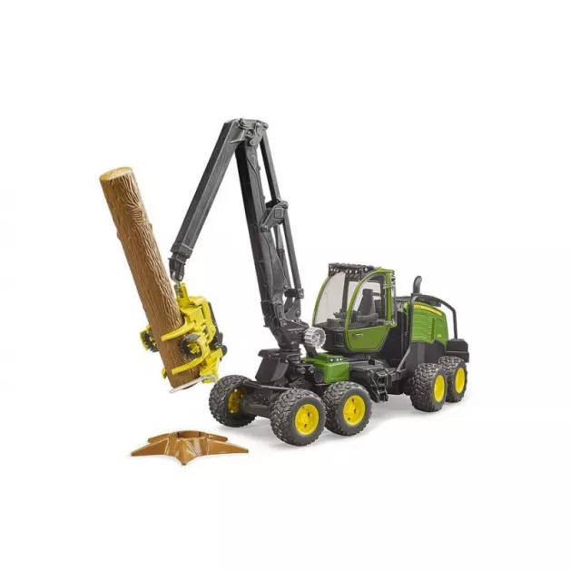 Jouet Bruder abatteuse et transporteur forestier John Deere Jouet Bruder abatteuse et transporteur forestier John Deere