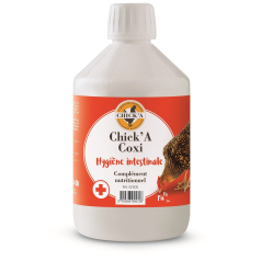 Complément alimentaire hygiène intestinale Chick'A Coxi volaille 500 ml