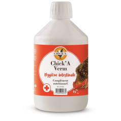 Complément alimentaire hygiène intestinale Chick'A Verm volaille 500 ml