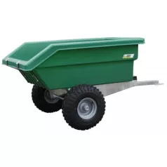 Remorque basculante et tonne à eau pour micro tracteur ou quad Remorque basculante et tonne à eau pour micro tracteur ou quad