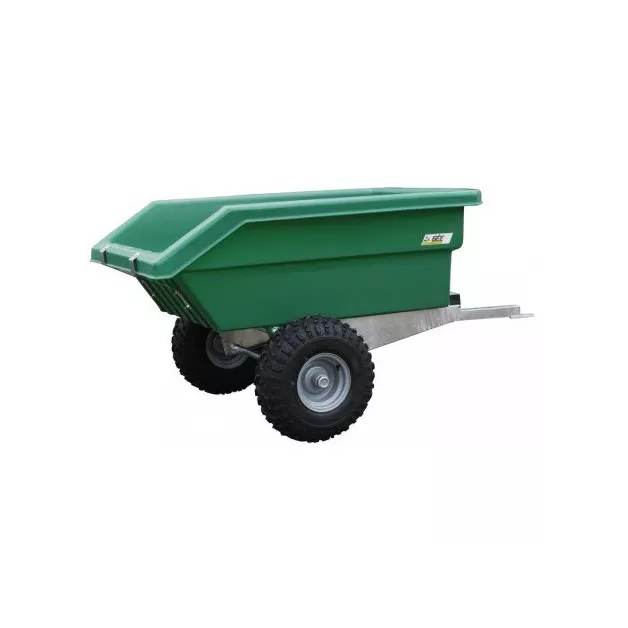 Remorque basculante et tonne à eau pour micro tracteur ou quad Remorque basculante et tonne à eau pour micro tracteur ou quad