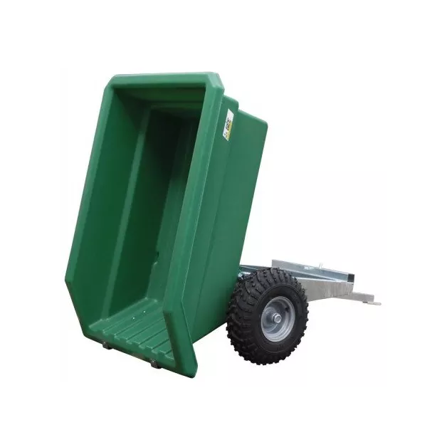 Remorque basculante et tonne à eau pour micro tracteur ou quad Remorque basculante et tonne à eau pour micro tracteur ou quad