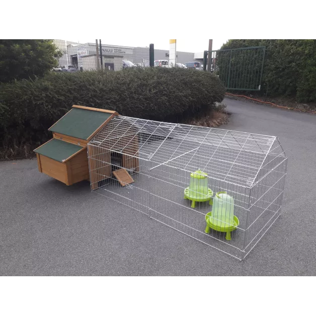 Poulailler en bois Syracuse Kerbl grand volume