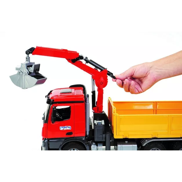 Camion de chantier avec benne basculante jouet Bruder Camion de chantier avec benne basculante jouet Bruder