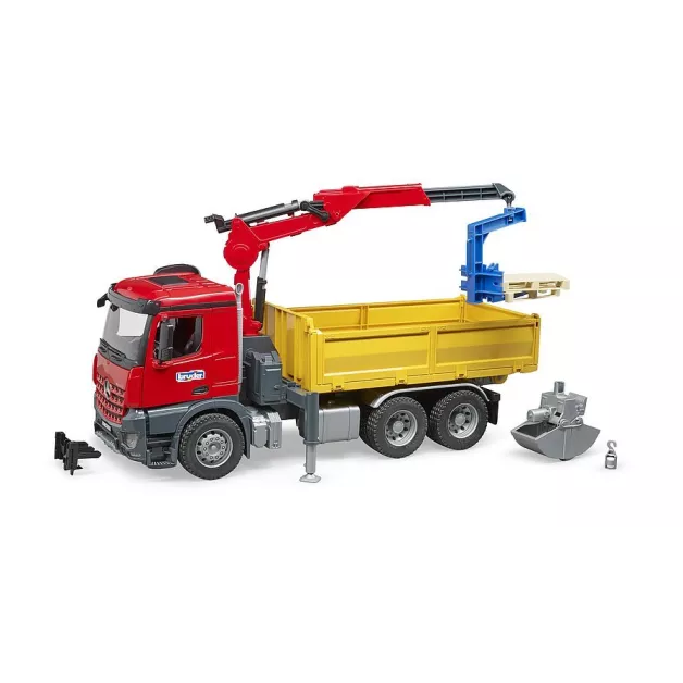 Camion de chantier avec benne basculante jouet Bruder Camion de chantier avec benne basculante jouet Bruder
