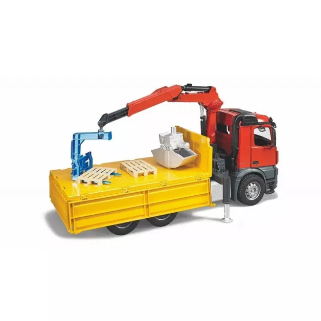 Camion de chantier avec benne basculante jouet Bruder Camion de chantier avec benne basculante jouet Bruder