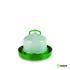 Abreuvoir en plastique résistant : Capacité de votre abreuvoir:5 litres (5-6 poules)