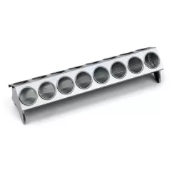 Mangeoires en acier galvanisé pour nourrir vos poules