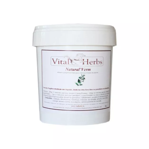 Vital Herbs : Natural’ Verm granulés