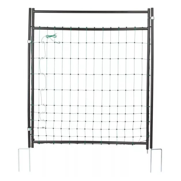 Porte pour filet électrifié Kerbl, jeu complet